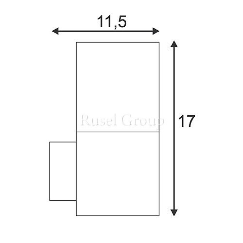 Уличный светильник SLV GRAFIT WL 231205