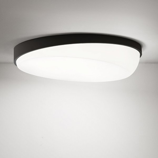 Потолочный светильник SLOPE D51 Black by ImperiumLoft