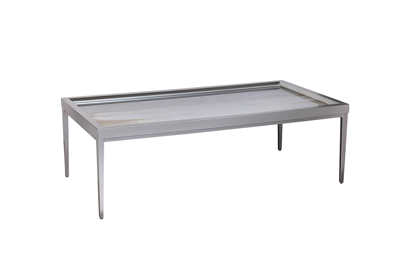 Стол журнальный Mirage серый Garda Decor ART-4514CF-STOL/ZH