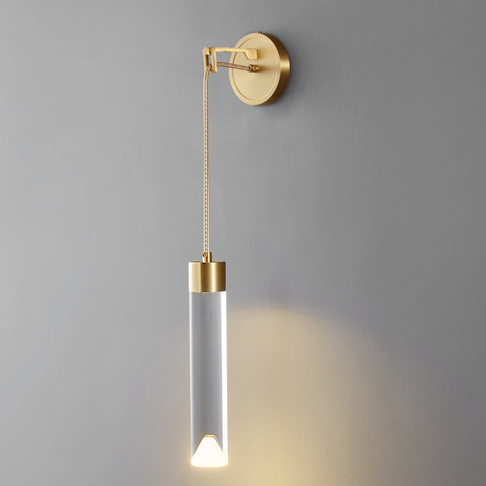 Настенный светильник SAKRIS WALL Brass by ImperiumLoft