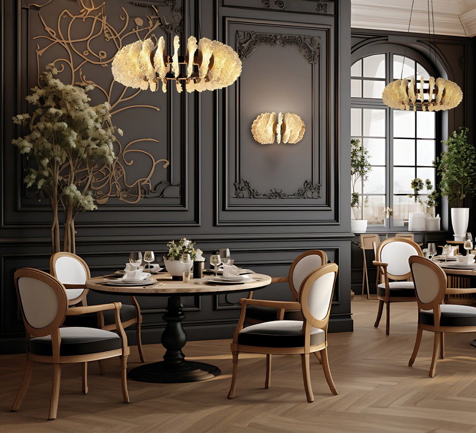 Люстра подвесная Fluorite FL1094-6P