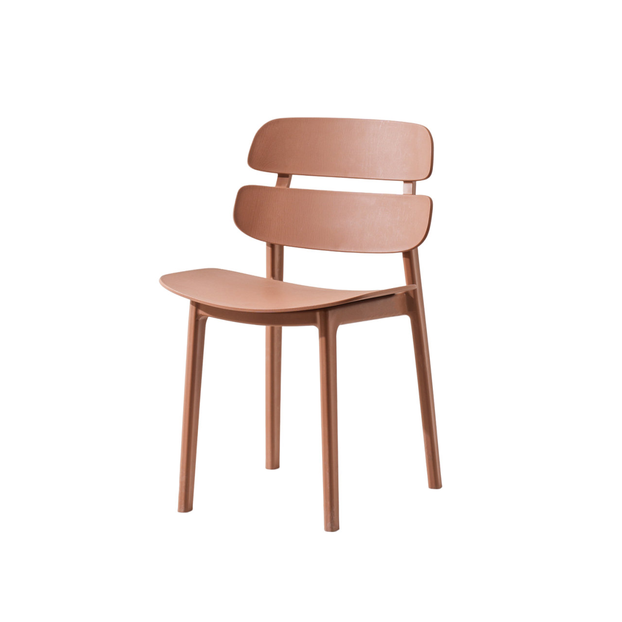 Стул обеденный Tony пластик коричневый Stool Group