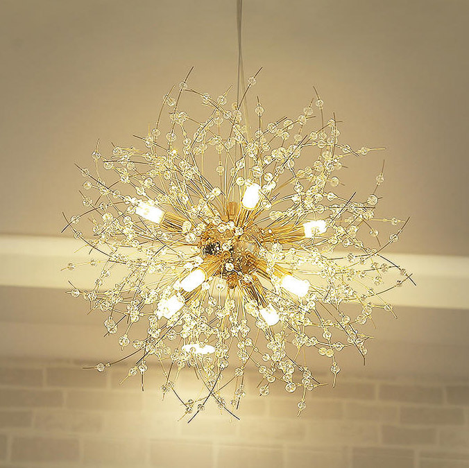 Подвесная люстра ROSALIA D55 Gold by ImperiumLoft