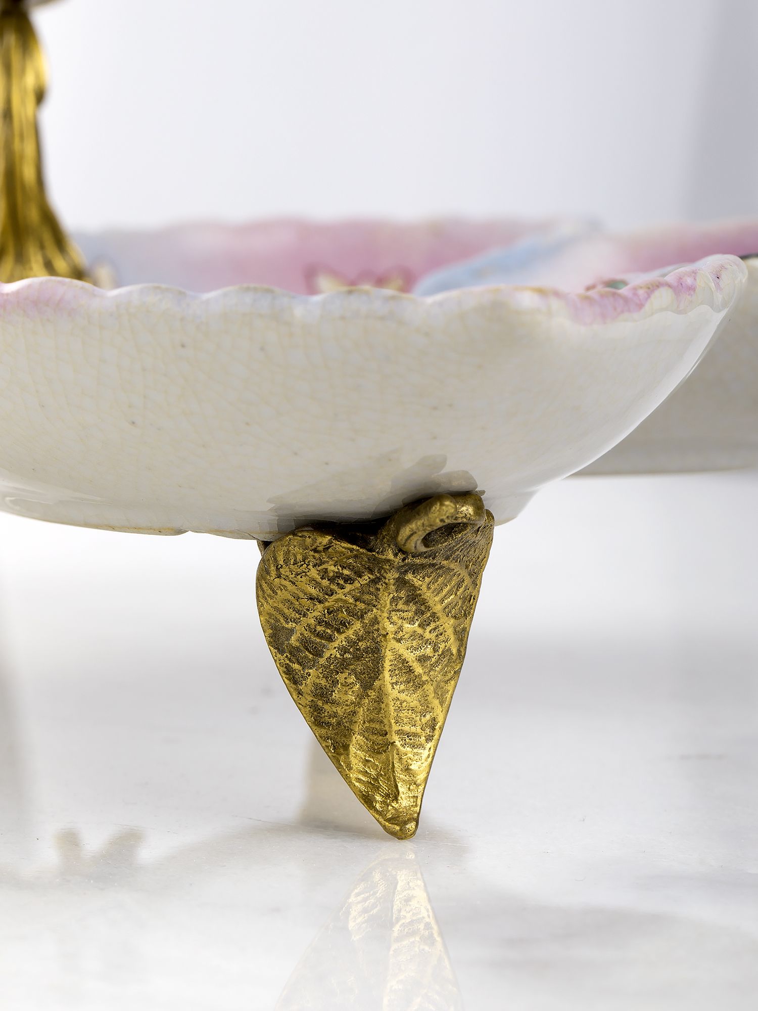 Блюдо с белочкой Glasar C749EC/HLP1535