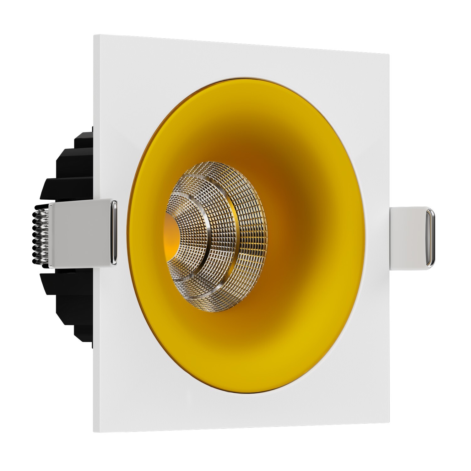 Встраиваемый светодиодный светильник Ledron LOFT SQ White-Gold