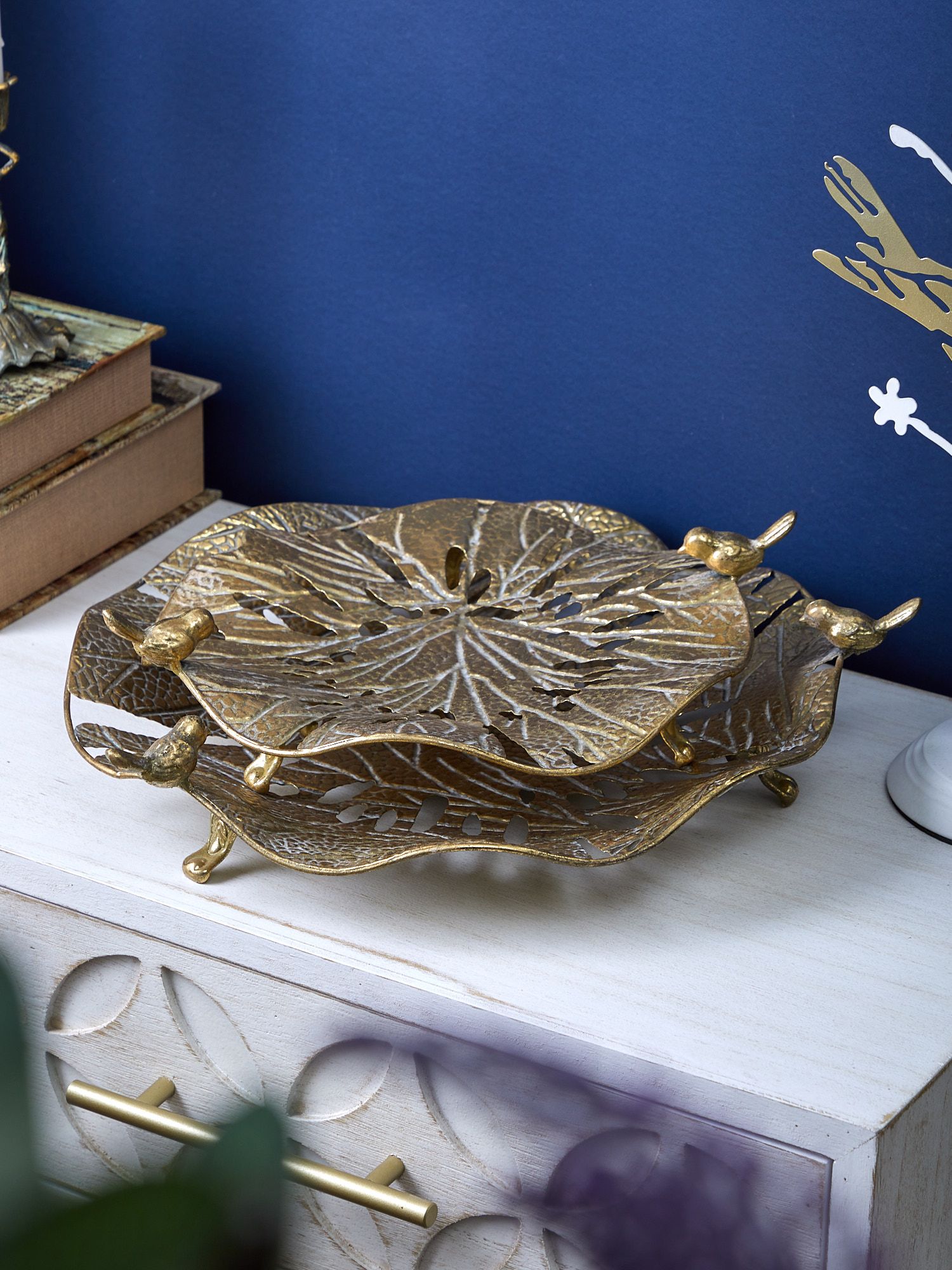 Блюда с птичками, набор Glasar 57-376