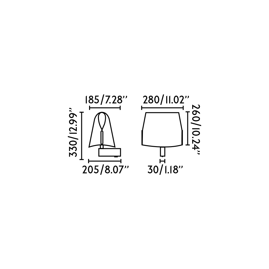 Настенный светильник Luang черного/CAMEL цвета Faro