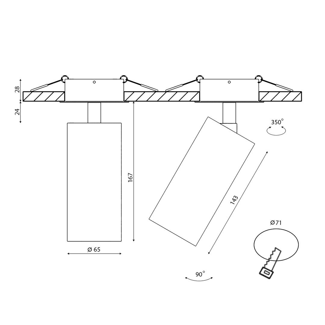 Крепление SWG VL-M4-WH