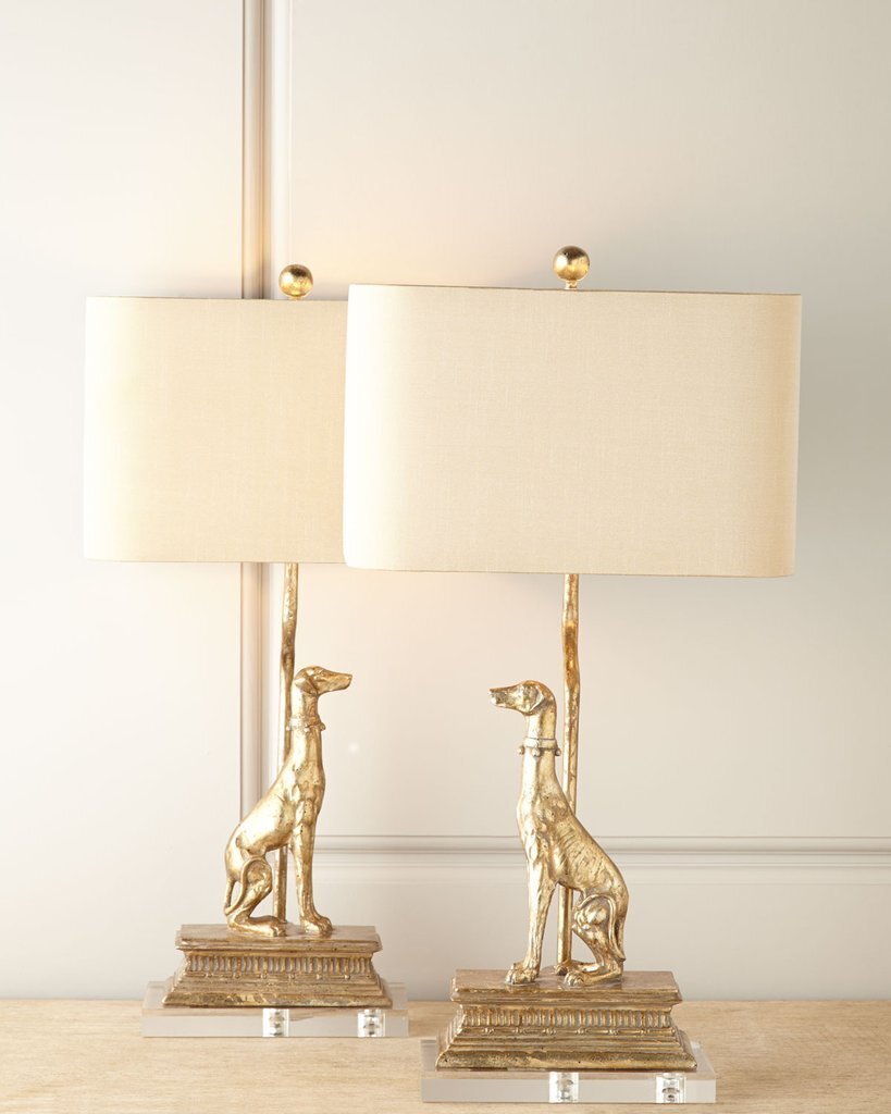 Настольная лампа "Хаунд" Louvre Home