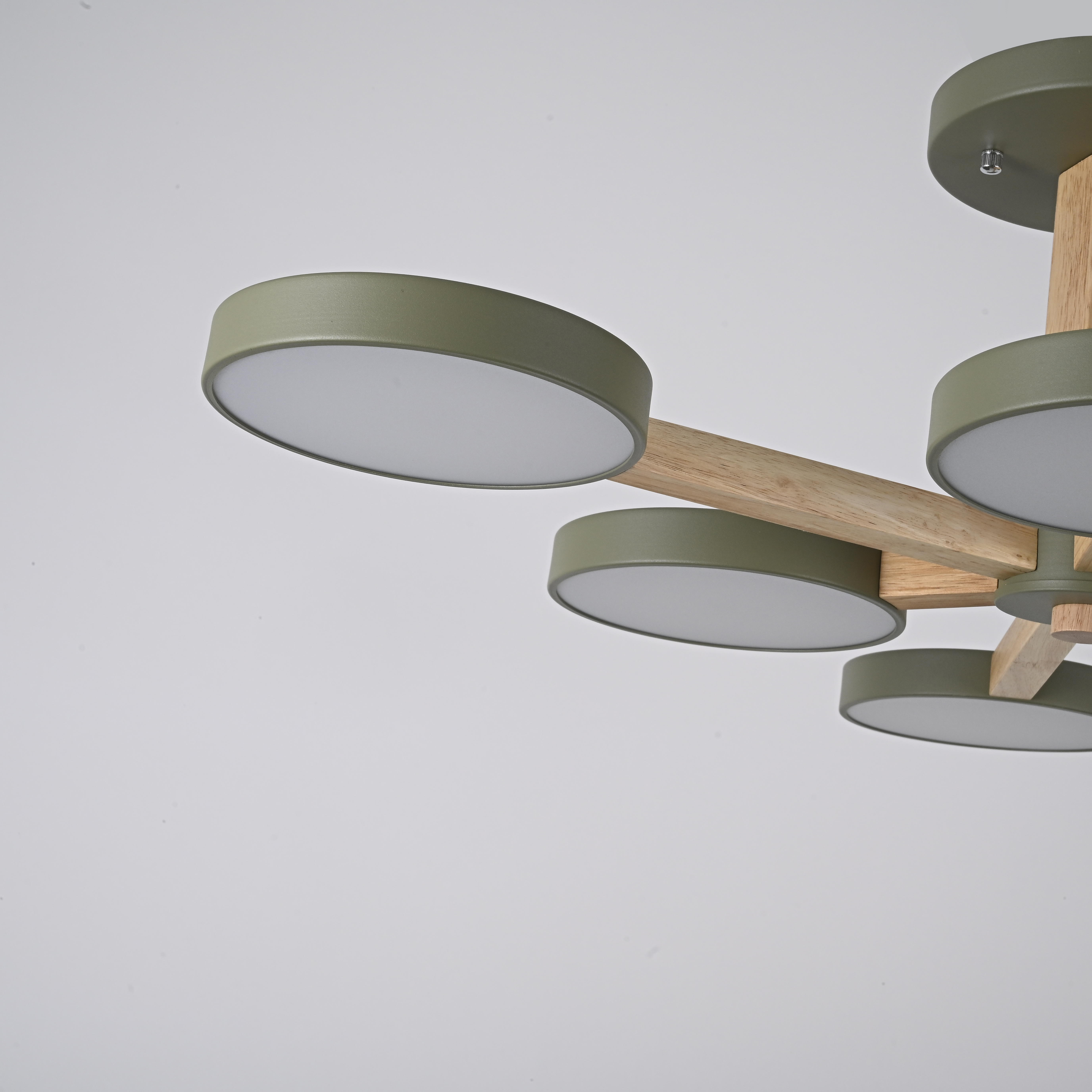 Потолочный светильник TURNA L6 Khaki by ImperiumLoft
