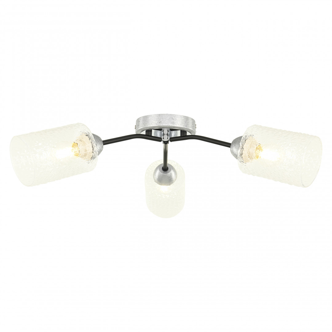 Люстра с плафонами 326207/3 CR.BK Arte Milano