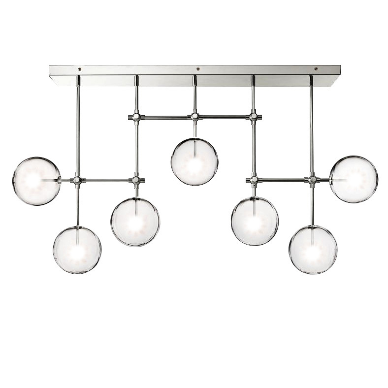 Потолочный светильник Delight Collection Globe Mobile 7A chrome