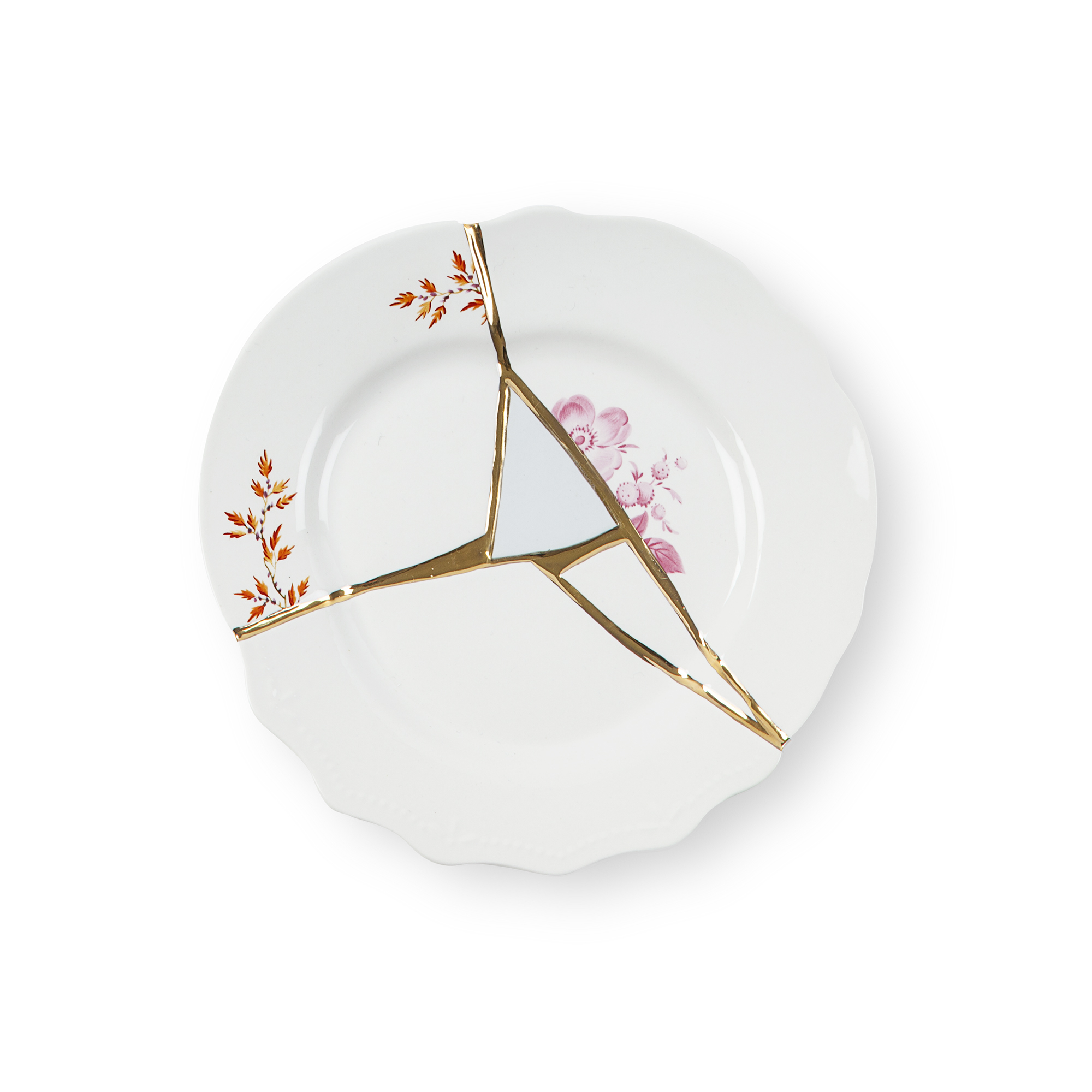 Десертная тарелка Seletti Kintsugi 09601