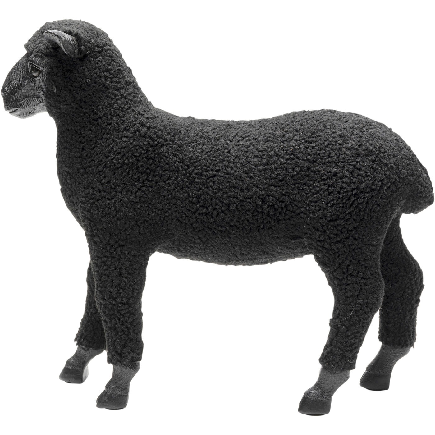 Фигура декоративная Happy Sheep Wool Black 37 см KARE 56050