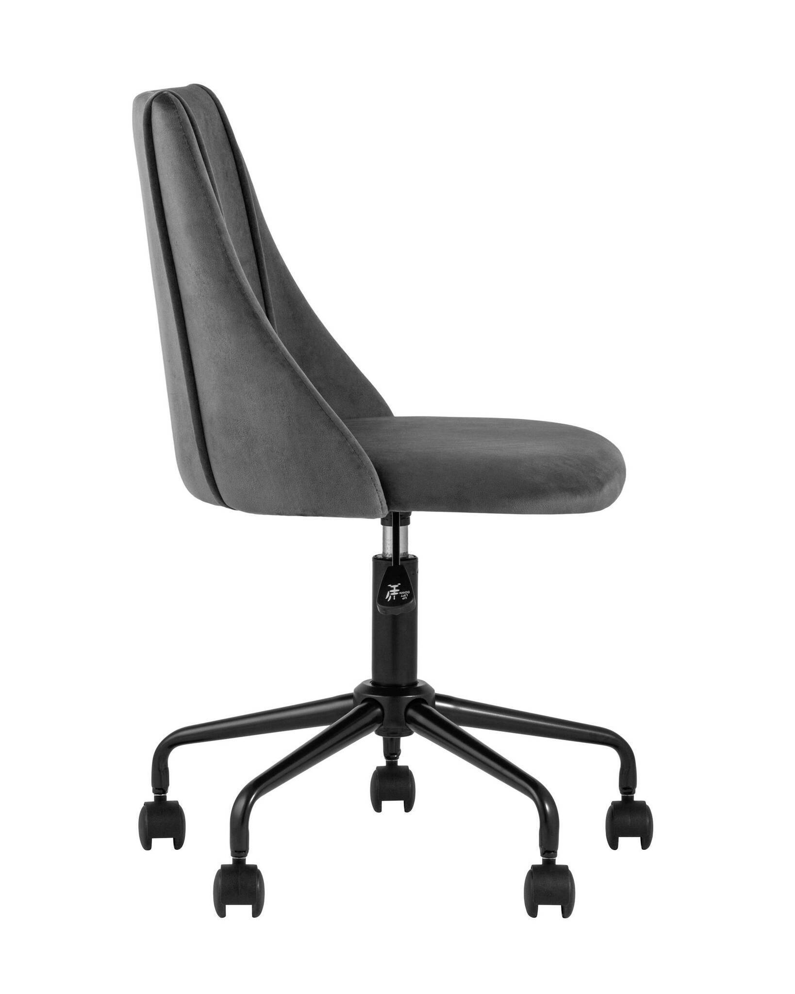 Кресло компьютерное Сиана велюр серый Stool Group