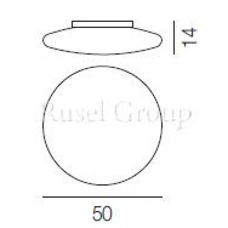 Потолочный светильник Vistosi MORIS PP 50 EL