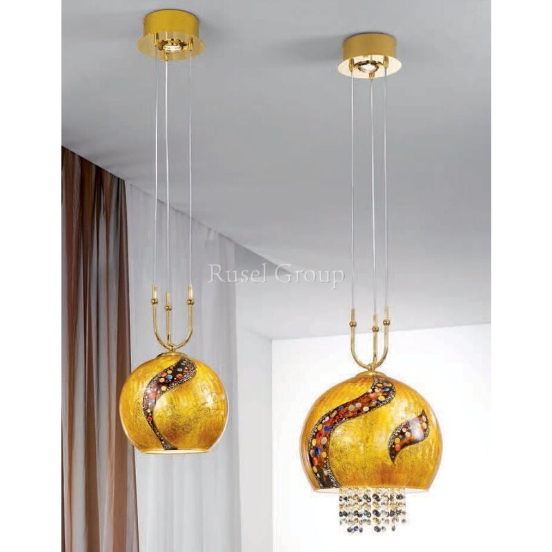 Подвесной светильник Kolarz Luna Kiss 0392.31+1M.3.Ki.Au