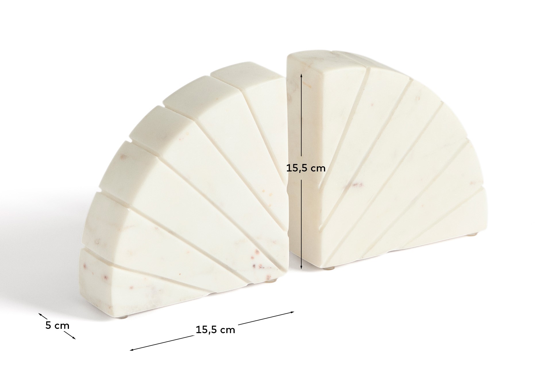 Подставка для книг Serela из белого мрамора La Forma 437084