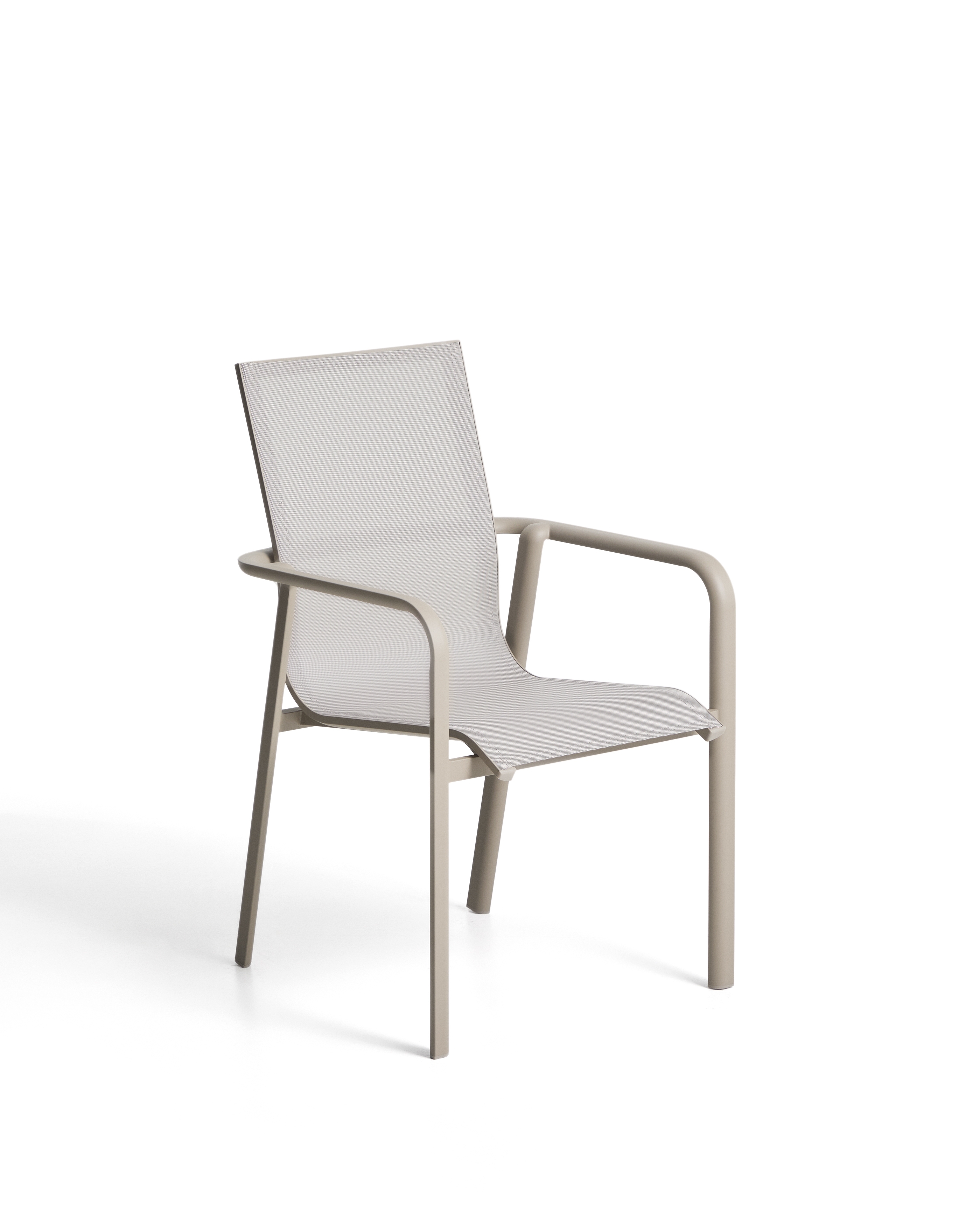 Уличный стул Canea из бежевого алюминия La Forma 482588