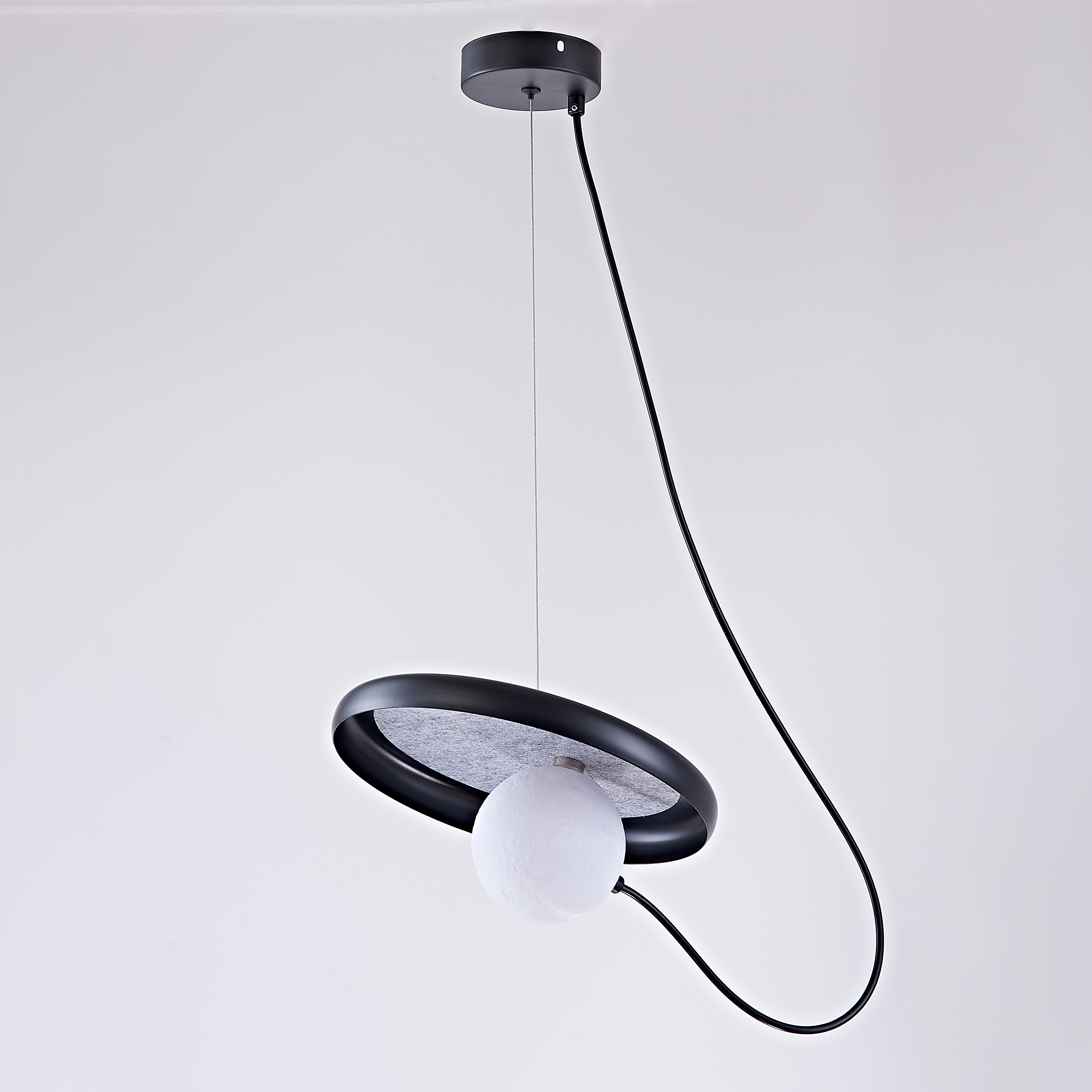 Подвесной светильник MARGOTT D25 Black by ImperiumLoft