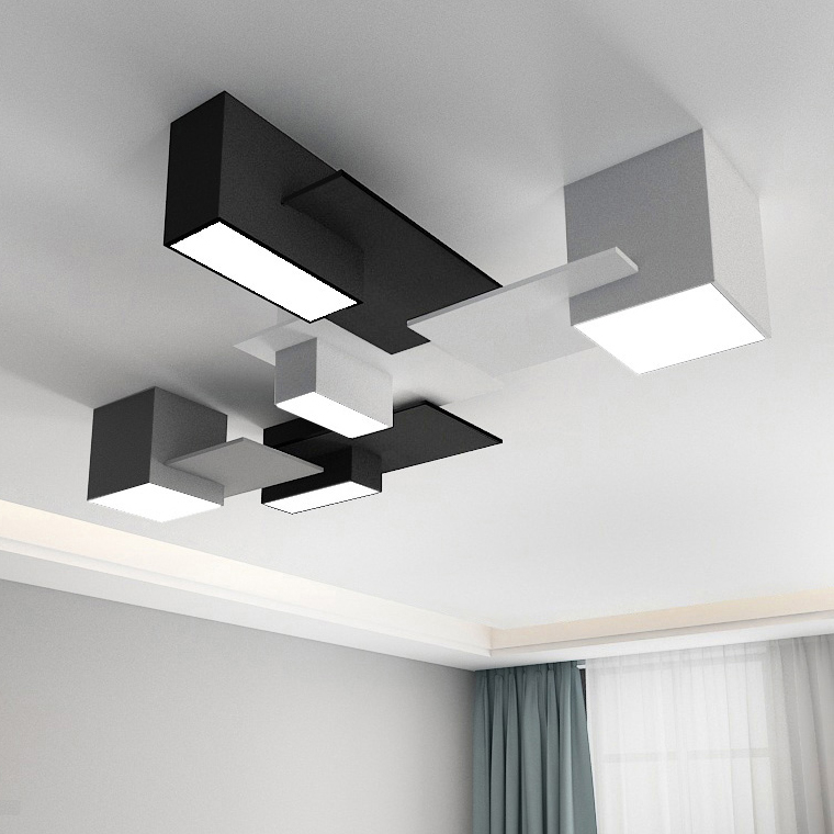 Потолочная люстра QUARTER L134, W94 by ImperiumLoft