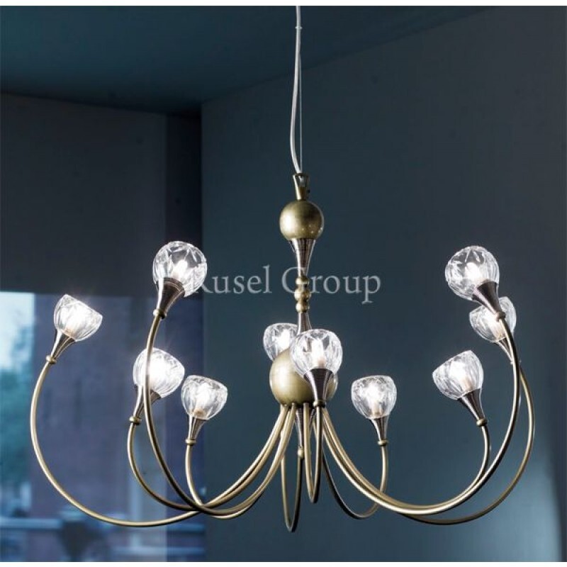 Люстра Masca Parfum 1867/10 Ottone nichel