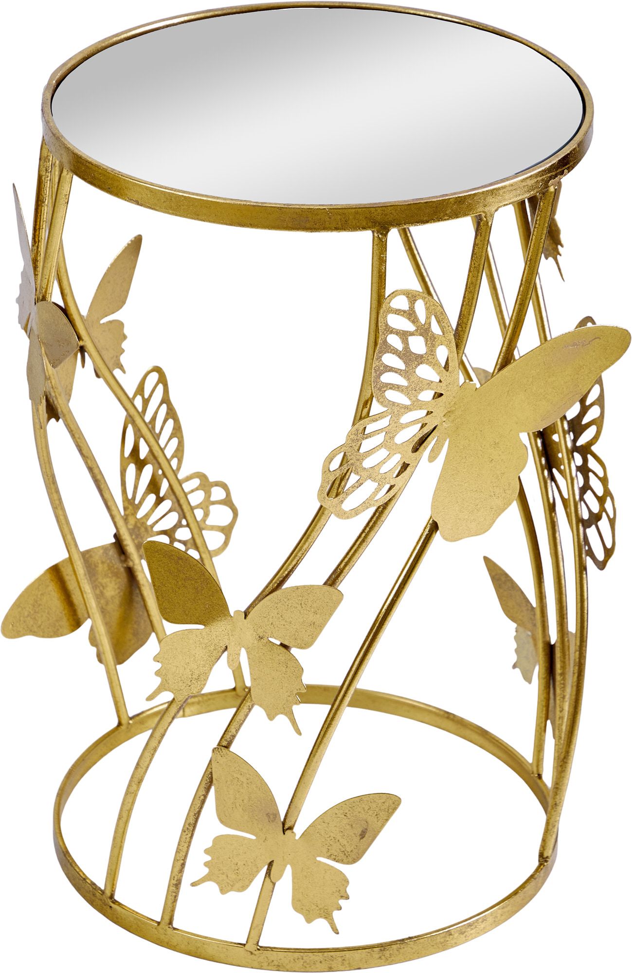 Столик интерьерный с бабочками Glasar 57-293/2