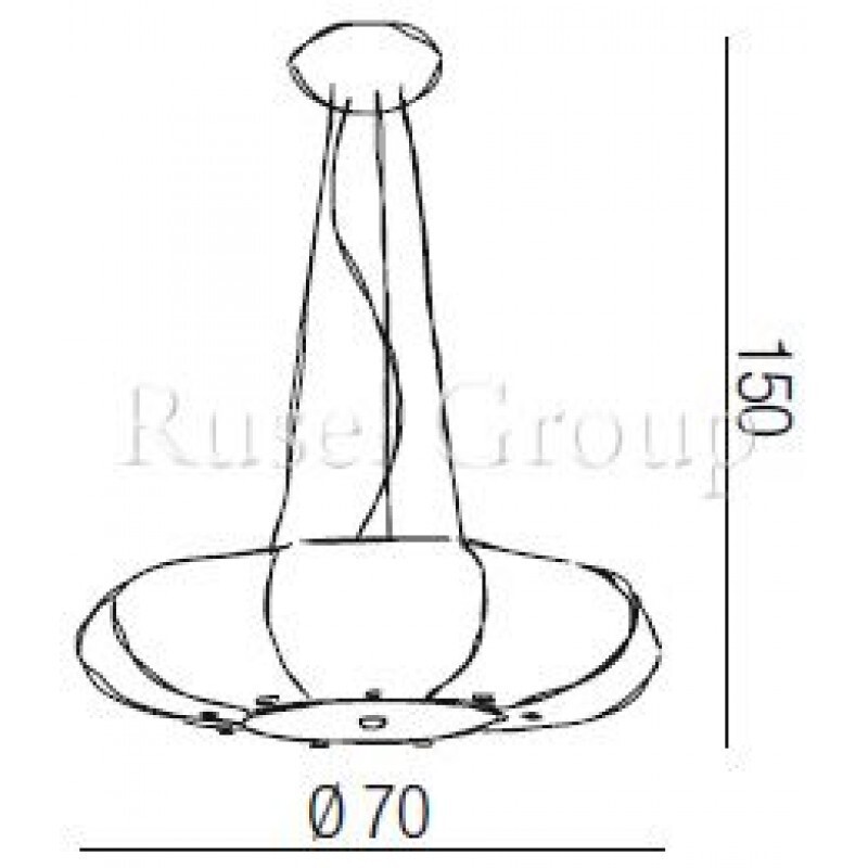 Подвесной светильник Kolarz SOFIA 1106/S70