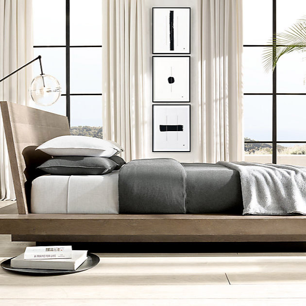 Напольный светильник Restoration Hardware Glass Globe Mobile Lever Lacquered Burnished Brass