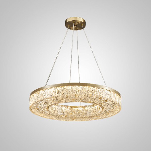 Кольцевая люстра OLAGUS ONE B D50 Brass by ImperiumLoft