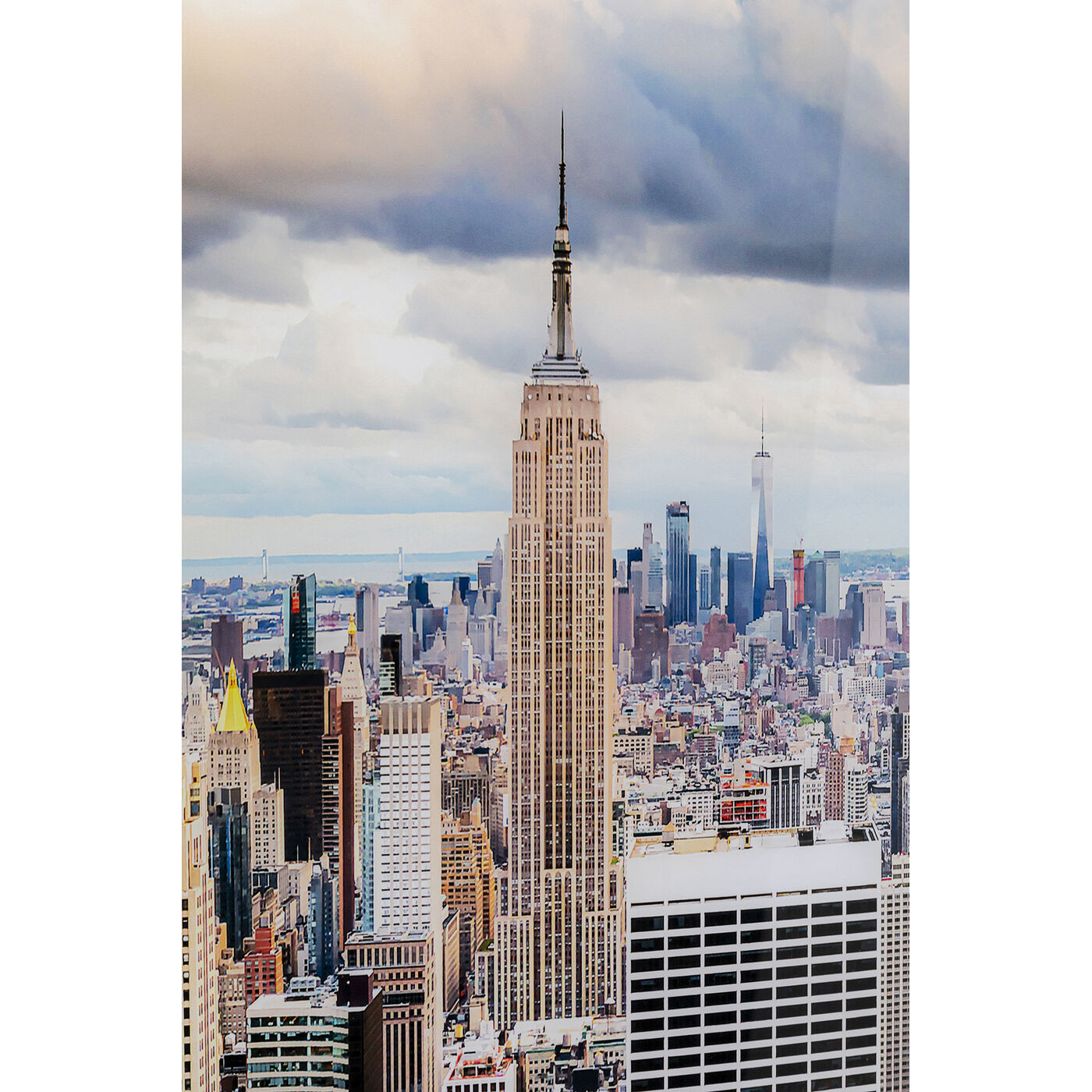 Картина стеклянная City View 150x100cm KARE 56581