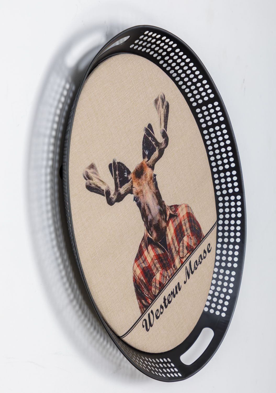 Декор настенный Блюдо олень Glasar 62-001