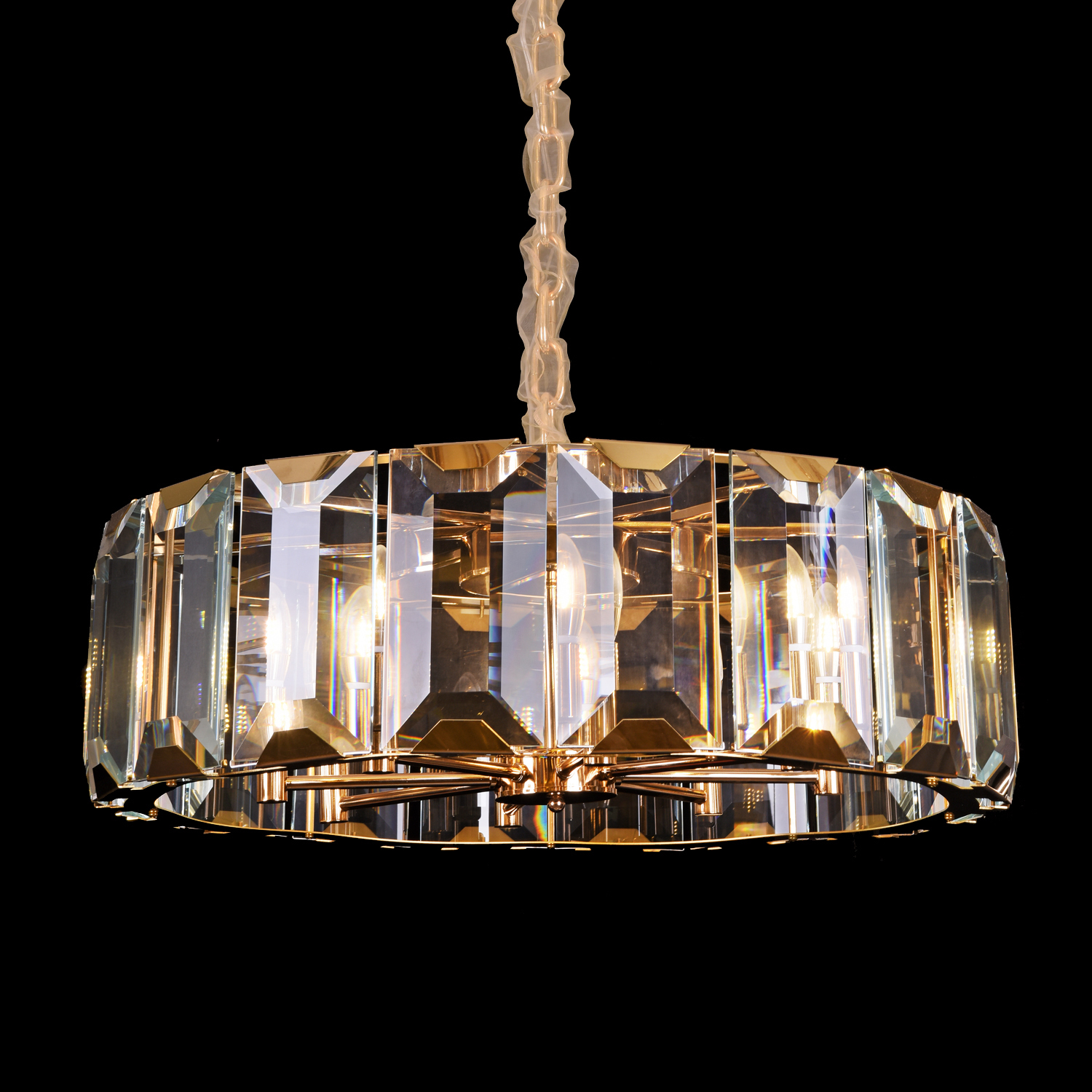 Люстра Delight Collection Harlow Crystal L8 gold