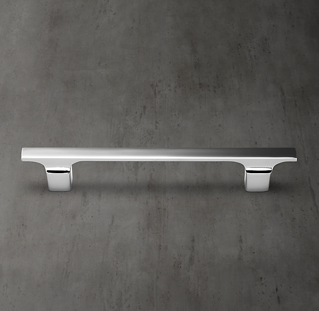 Ручка-скоба Restoration Hardware Colliers L.20.3 Polished Chrome