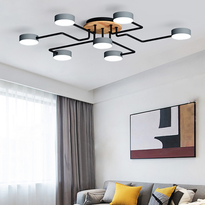 Потолочная люстра SCHEME LED COLOR L132 Green by ImperiumLoft