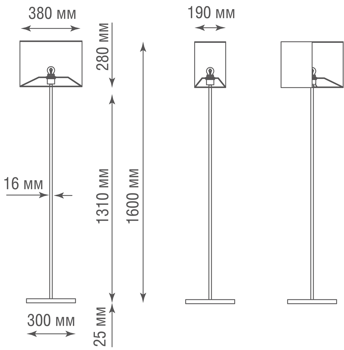 Торшер Donolux T111048.1B SBBL