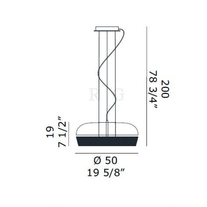 Подвесной светильник De Majo DOME S50