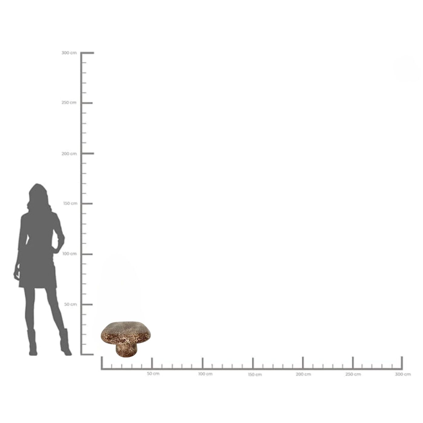 Стол приставной All Leo 49x49cm KARE 71274