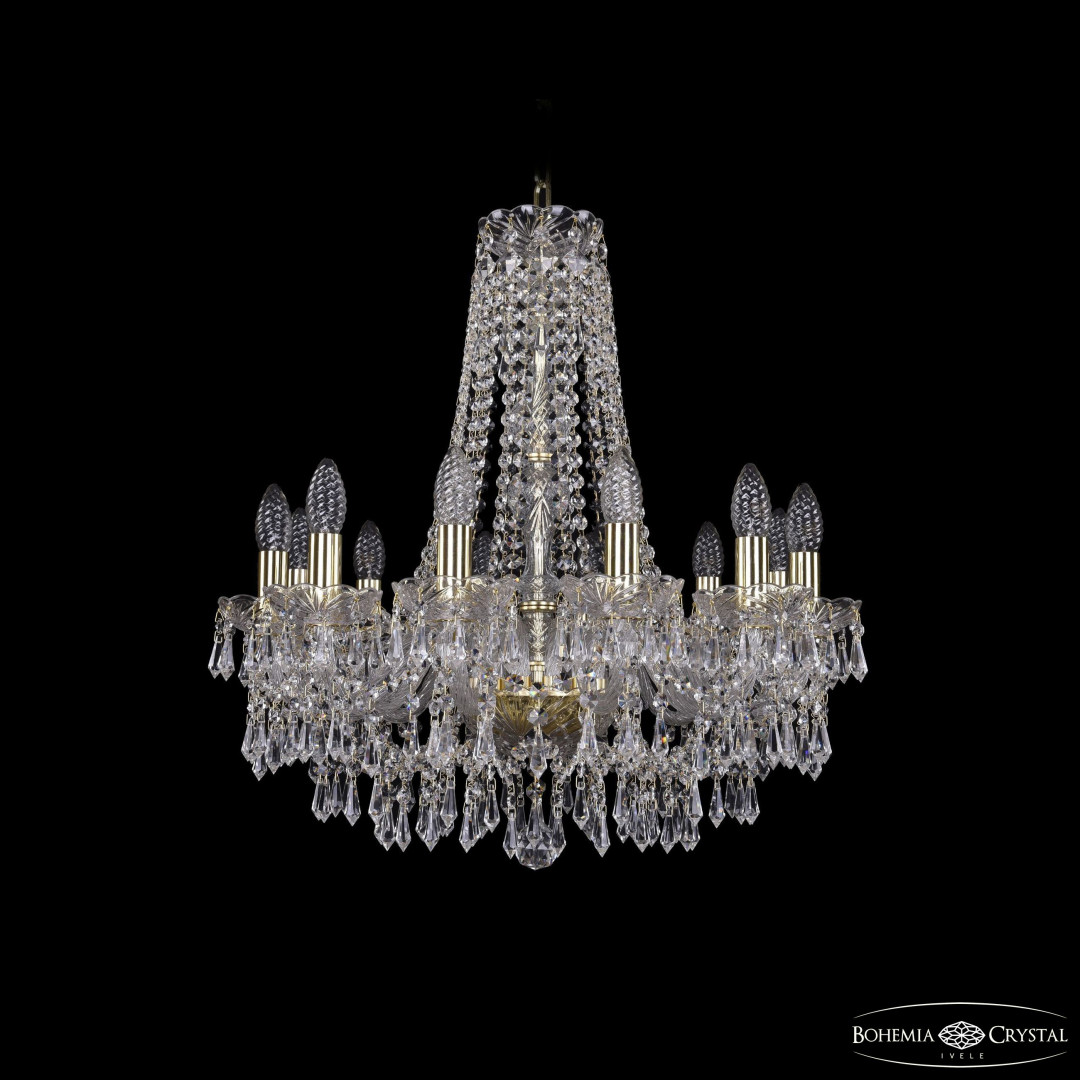 Люстра хрустальная 1403/12/195/h-60 G