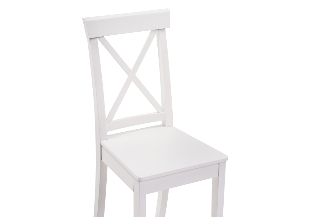 Стул деревянный Woodville Эйнор белый 527072