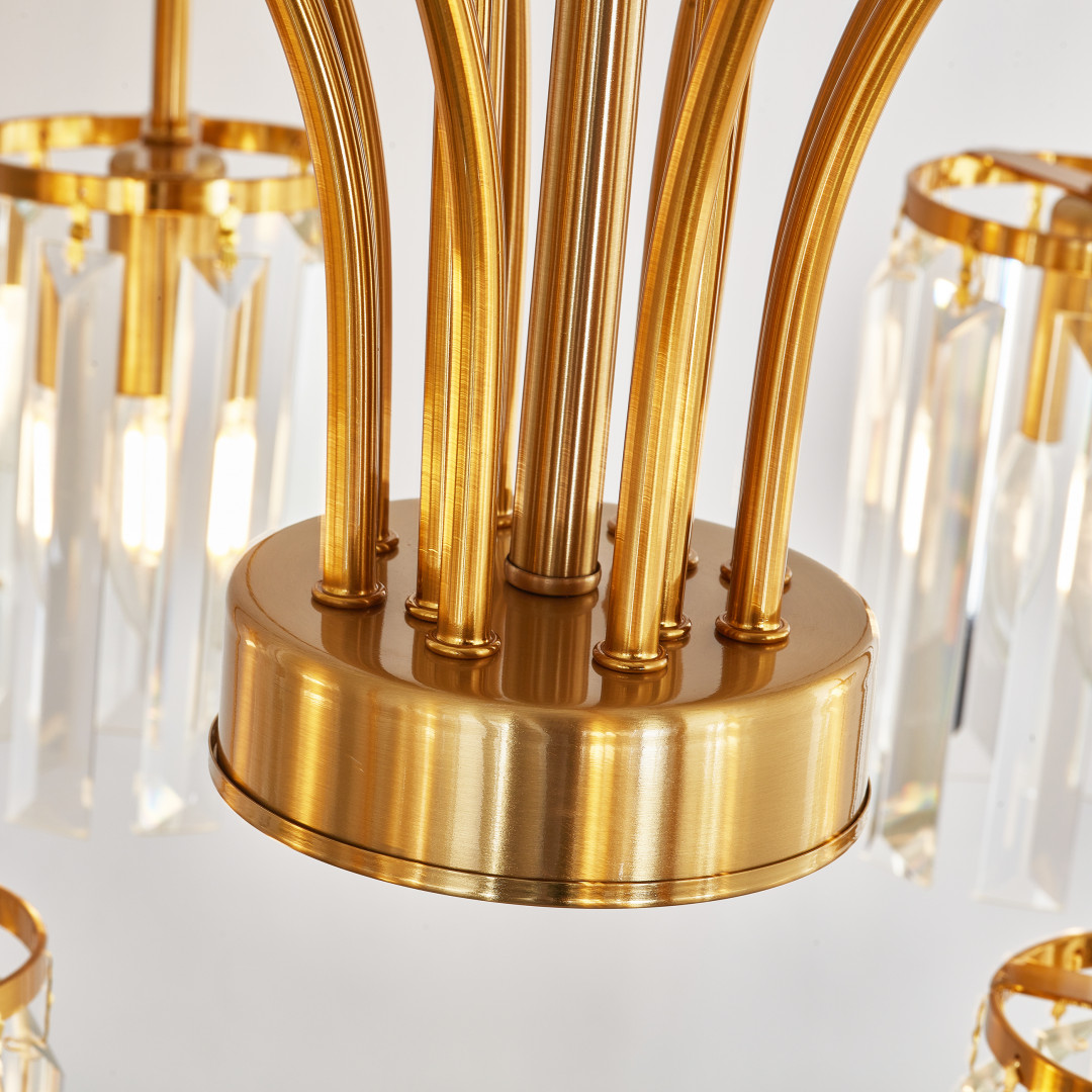 Люстра потолочная 2328B.D800.H700.E14.12 G Arte Milano