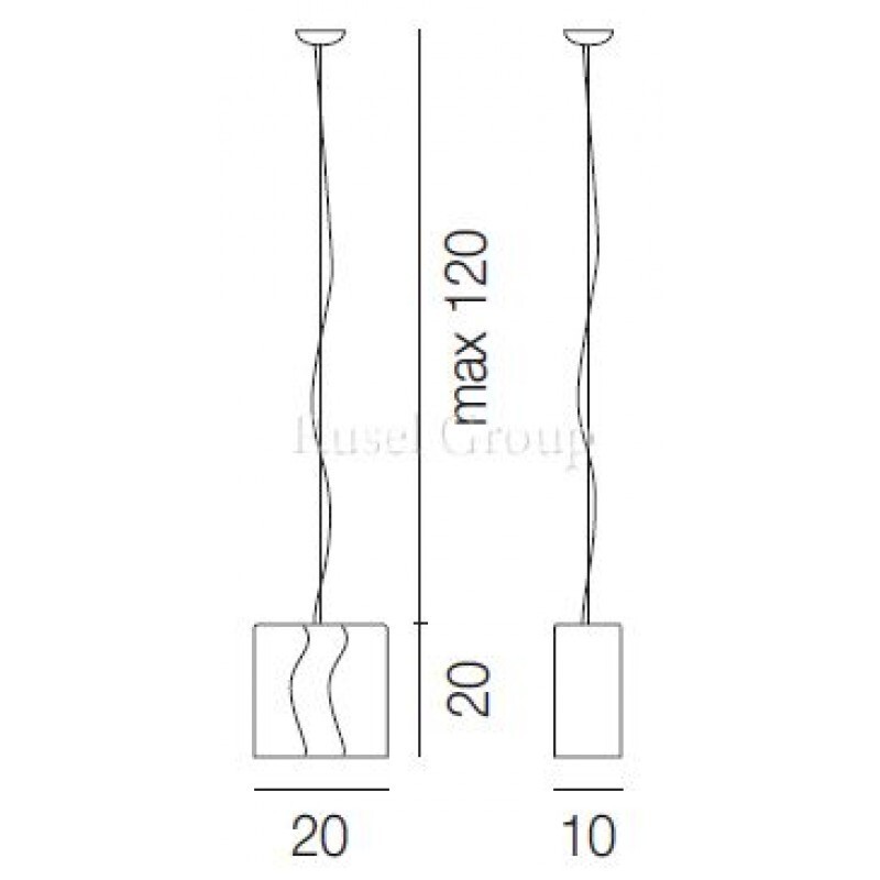 Подвесной светильник Vistosi SEGRETO SP P