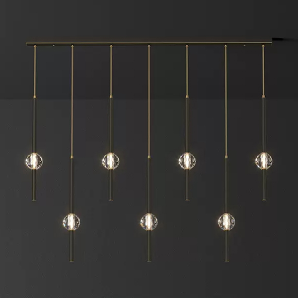 Подвесной светильник SOCRATES COMBO L118 Black by ImperiumLoft