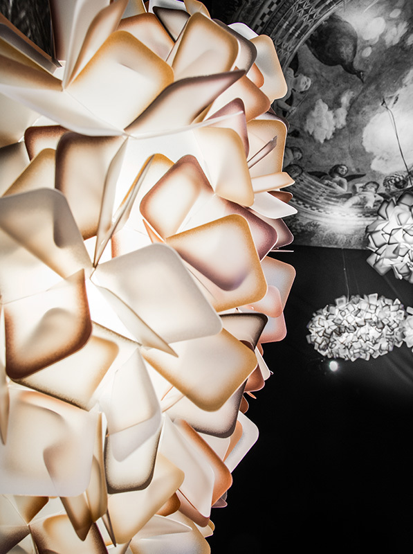 Настенный/Потолочный светильник Slamp Clizia Large Orange