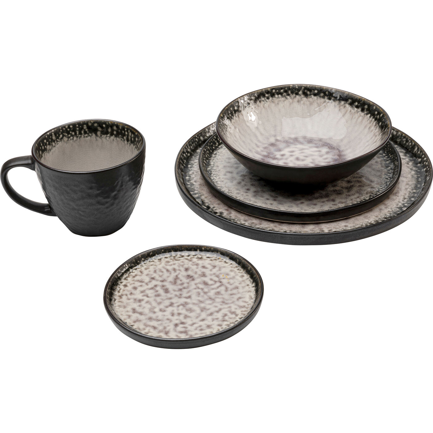 Тарелка Mustique Grey Ø27cm KARE 57316