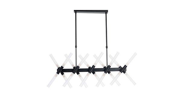 Потолочная люстра   Lumina Deco LDP 6036-20 BK