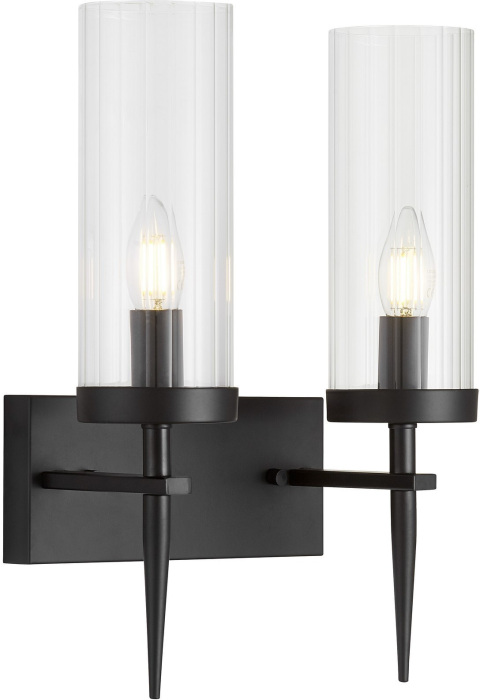 Бра Lumina Deco LDW 8022-2 BK+PR