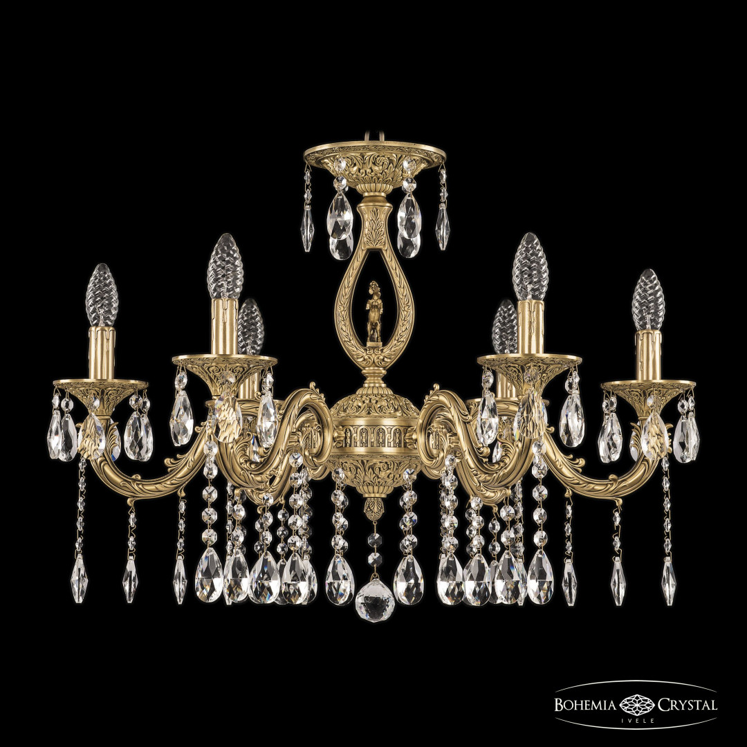 Люстра бронзовая с хрусталём 71401/6/210 A FP FH1S