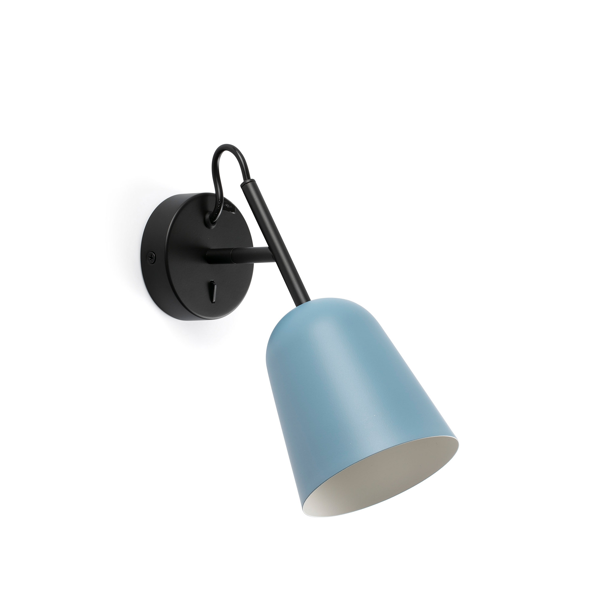 Настенный светильник STUDIO синий абажур 1xE14 Faro