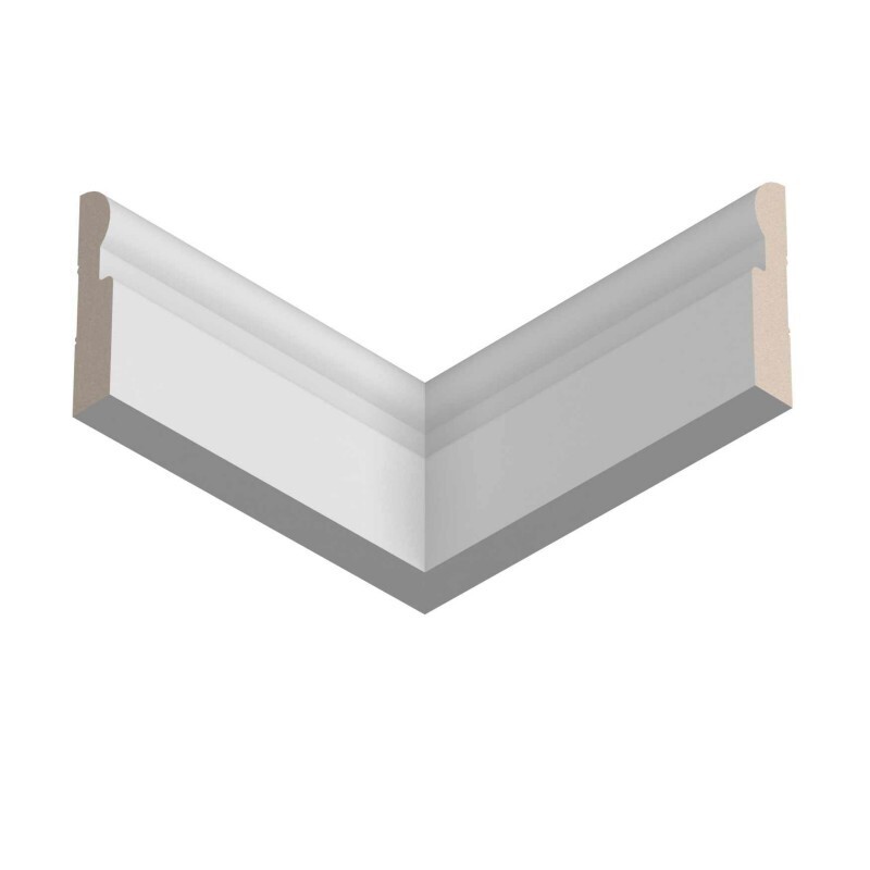 Плинтус Ultrawood арт. Base 0010 (2440 x 127 x 25 мм.)